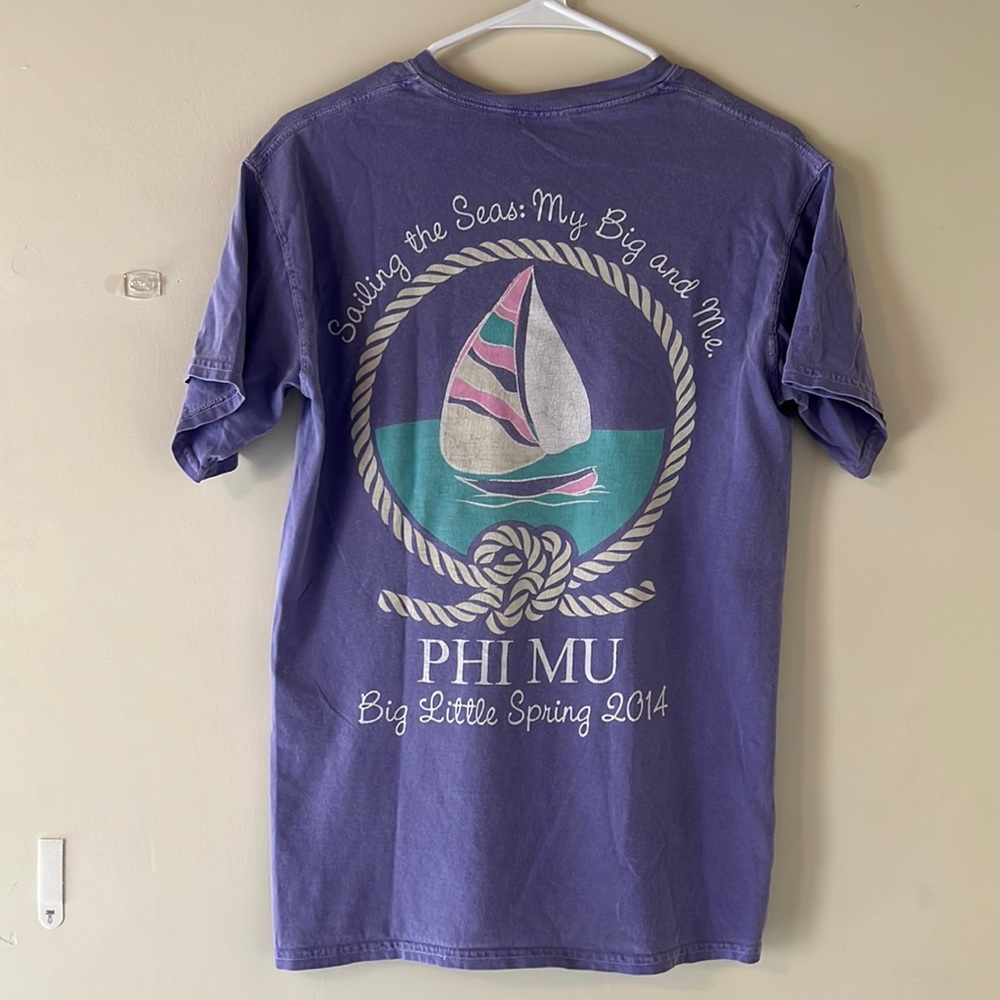 PHI MU POCKET T-SHIRT